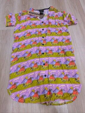 Nooworks NWT Rayon Strawberries Jammin Size S Dress